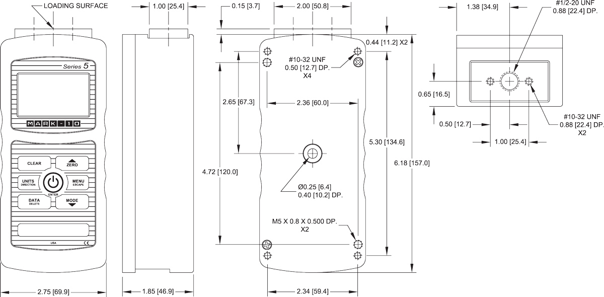 เครื่องทดสอบแรงดึงแรงกด ขั้นสูงแบบดิจิตอล (Advanced Digital Force Gauge